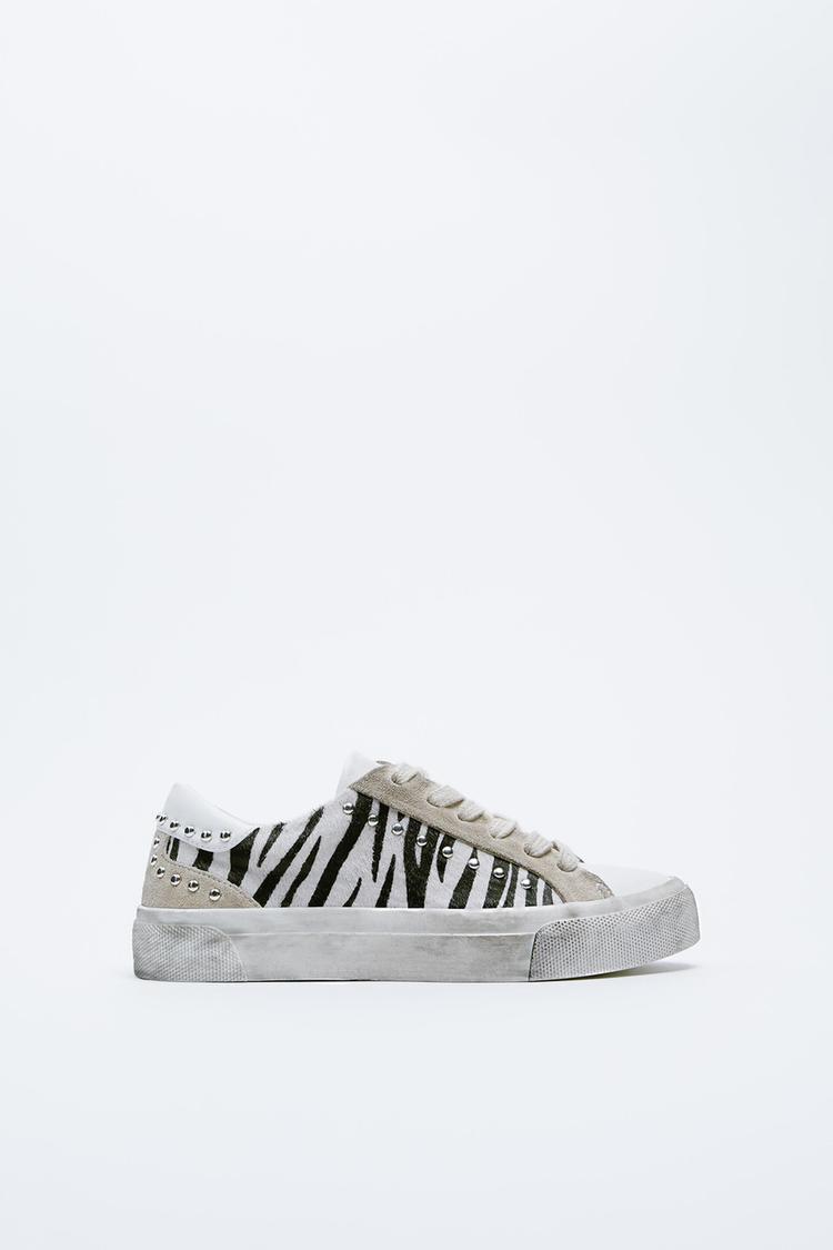 Zara animal print sneakers new arrivals